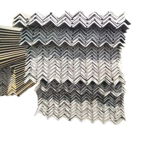 01 50mm Mild Steel V Shape Angle - Mild Steel, 50x50mm, 2mm Thick, Polished Finish, Silver Color