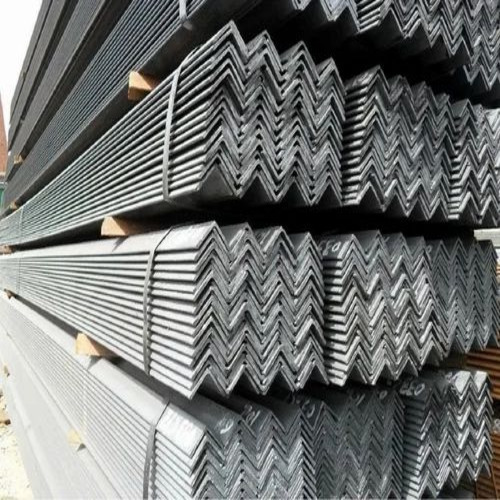 35mm Mild Steel V Shape Angle - E350 Material, 35x35 mm, 5 mm Thickness, Silver Color, Galvanized Finish