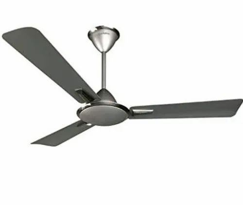 Aura Prime Anti Dust Ceiling Fans - 1200mm Sweep, 75W Power, Grey | 3 Blades, Ceiling Mounted, Electrical Air Cooling Fan