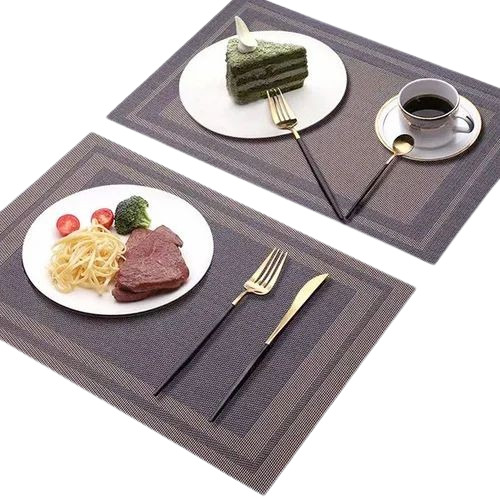 Black Golden Dining Table Mat