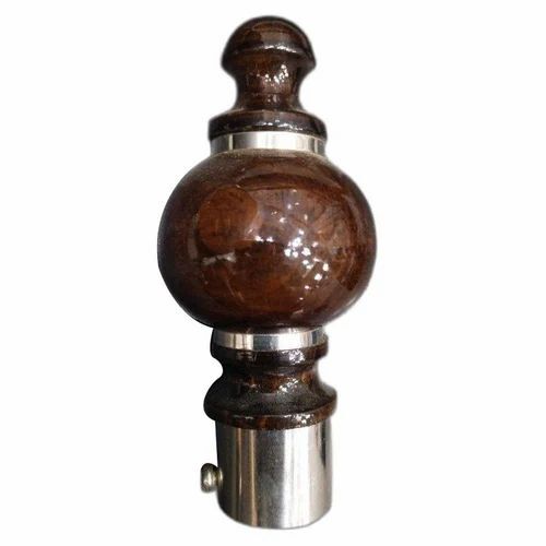 Brown Stainless Steel Curtain Bracket