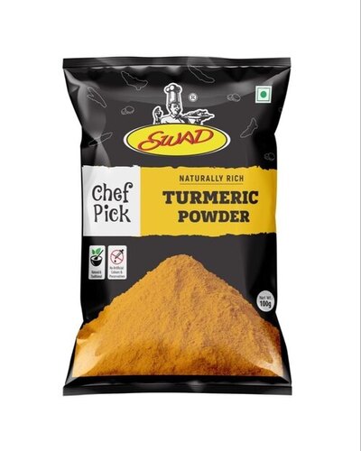 Chef Pick Turmeric Powder - Yellow, A Grade, 100g | 99% Purity, Powder, 9 Months Shelf Life