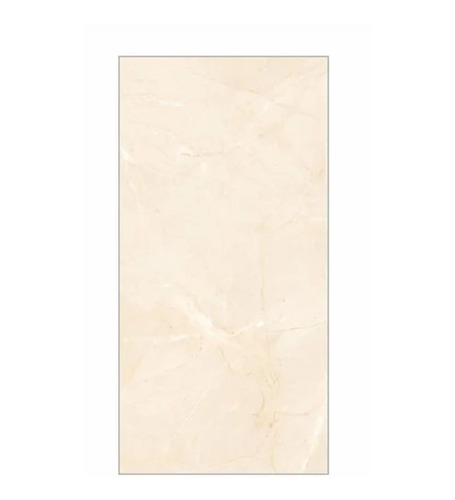 Exxaro Majestic Cream Floor Tile - Vitrified 8mm Polished Marble Look, White Cream, Rectangular, Super Glossy
