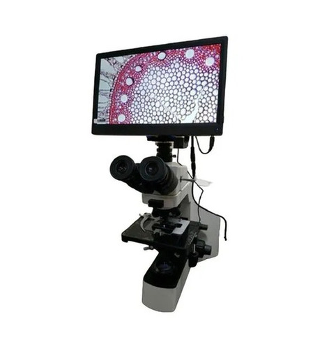 Laboratory Fluorescence Microscope - Metal White/Black 240V | Easy To Use Fluorescence Microscope