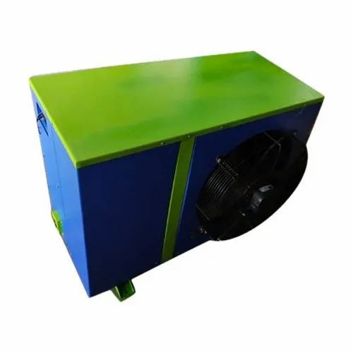 Mini Water Chilling Machine - GI Small Size Blue and Green 4 kW Motor | Fully Automatic Control Electric Powered Industrial Use