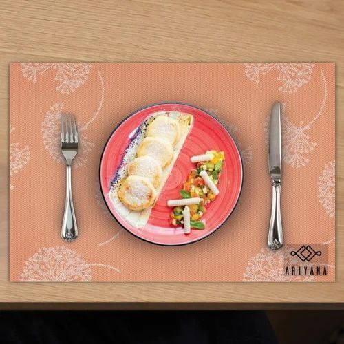 Orange Pvc Table Mat