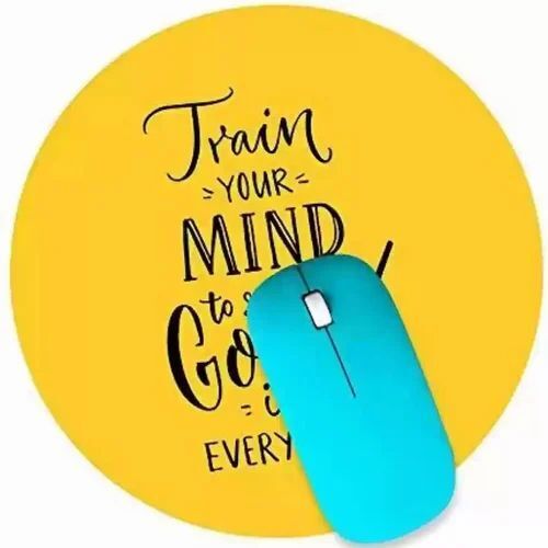 Printed Round Mouse Pad