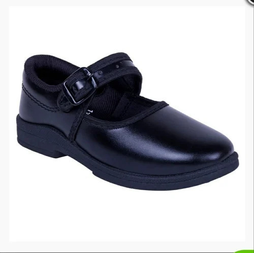 Rexine School Shoe For Girls