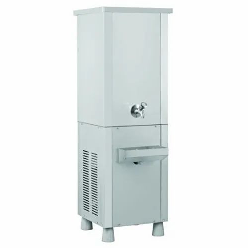 Ss Drinking Water Cooler - Stainless Steel 20L Grey, 5 L/Hr Cooling, Rust Resistant Electric Tap
