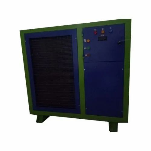 Water Chiller Machine - 3 Ton, 3 Phase, 440V, Blue and Green | Automatic, Rust Proof, Electric Powered