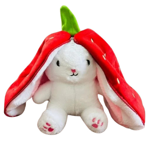 Zipper Bunny Soft Toy For Kids & Babies - Color: Multi Colour