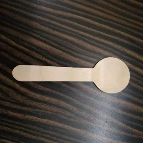 disposable wooden spoon
