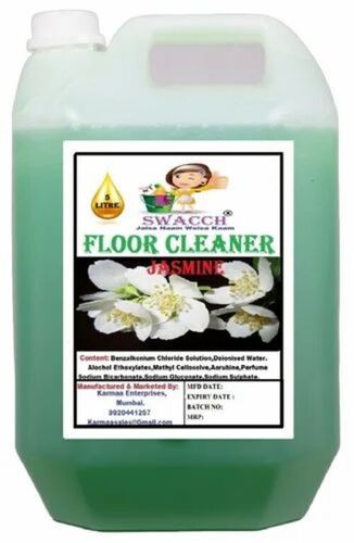 5 L Swacch Jasmine Floor Cleaner - Green Can, 5L | Prevents Stains, 24 Months Shelf Life, Germ-Killing