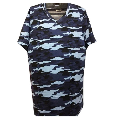 Army Print T Shirt