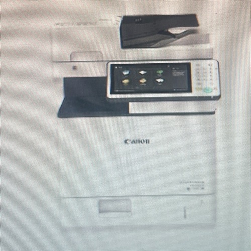 Canon photo copier machine