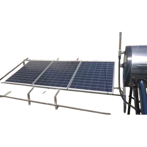 Fpc Solar Water Heater - Stainless Steel 100 Lpd Tank, Aluminium Frame | Free Standing Storage Solar