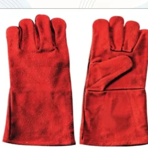 Hand Gloves - Color: Red