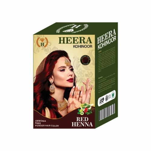 Heera Kohinoor Red Henna Hair Color