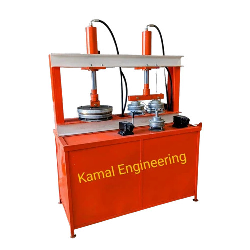 Pneumatic Paper Plate Making Machine - Pe Coated Paper, Red, 240 Volt, Human Machine Interface