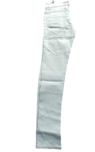 White Denim Jeans - Denim, Size 30-36 Inch, Multiple Colors | Breathable, Light Weight, Washable