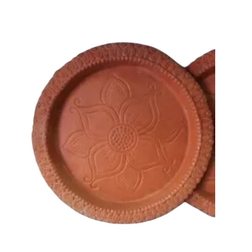 12 Inch Terracotta Clay Plates