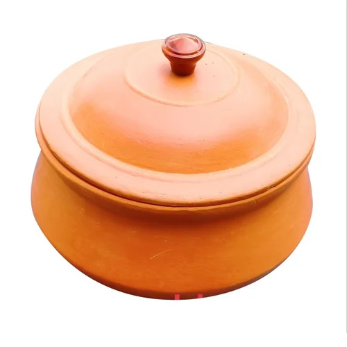 3 Litre Clay Handi With Lid