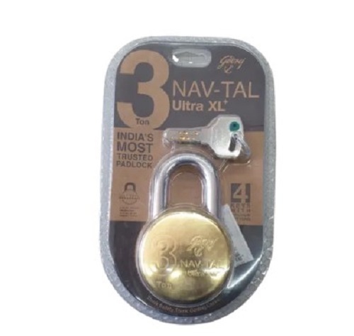 Brass Godrej Navtal Padlock