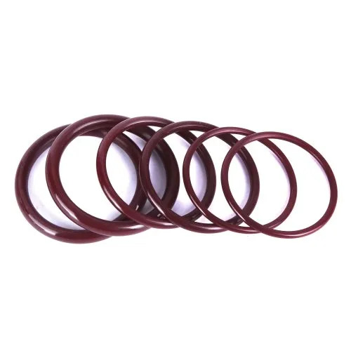 Deep Maroon Pola Bangles Set