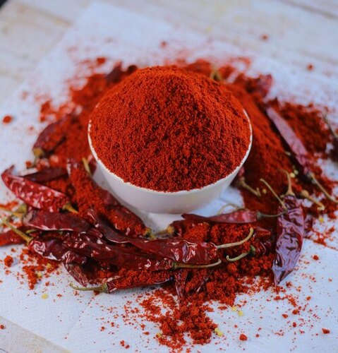 Dried Red Chilli Powder - Red A Grade | 99% Pure Powder Form 9 Months Shelf Life