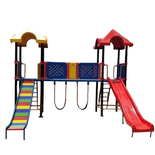 Frp Outdoor Multiplay Station Playground Slide
