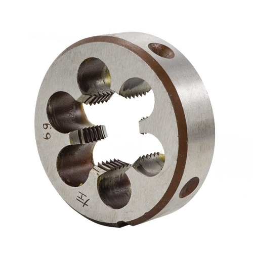 Hss Round Thread Dies - Metal Standard Size, Silver Color | Customized, Tested Quality