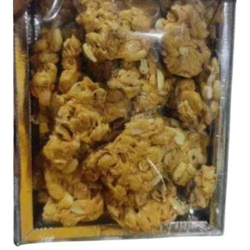Lcc Bhatinda Peanut Chikki - 500g Sealed Box, Crispy Sweet Peanut Gud | Ready To Eat, Hygienically Packed, Food Grade
