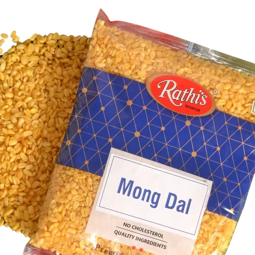 Moong Dal Namkeen - Regular Size, Crispy Texture | Ready to Eat, Hygienically Packed, Salty Taste