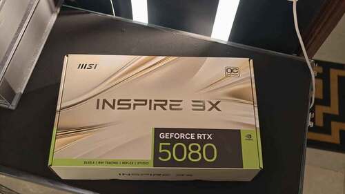 MSI NVIDIA RTX 5080 16G INSPIRE 3X OC