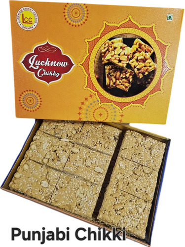 Punjabi Groundnut Chikki - Peanut, 500g | Ready to Eat, Hygienically Packed, Crispy Texture