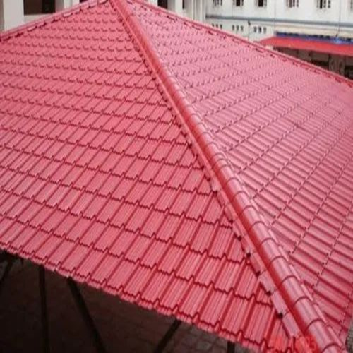 Red Color Coated Ms Roofing Sheet