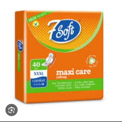 Sanitary Pad - Various Sizes, White | Skin Friendly Fabric, Leak Resistant