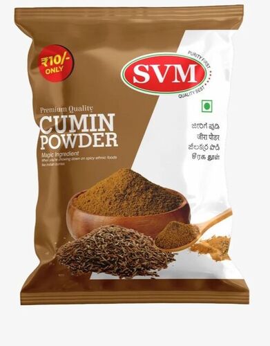 Svm Jeera Powder - Brown, A Grade | 99% Purity, Natural, FSSAI Certified, 9 Months Shelf Life