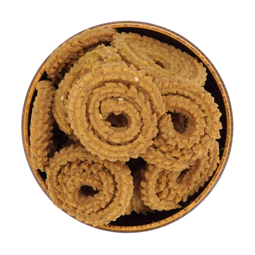 Wheat Chakli Bhakarwadi Namkeen - Wheat Flour 250g Pouch | Ready to Eat Hygienically Packed Crispy Mild Taste