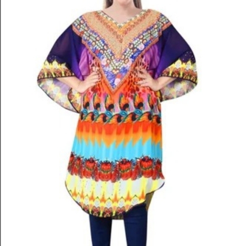 Women Digital Printed Kaftan