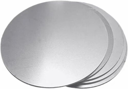 304 Stainless Steel Circle - Stainless Steel, Standard Size, Silver, Corrosion Resistant | Durable, Long Lasting, Industrial Use