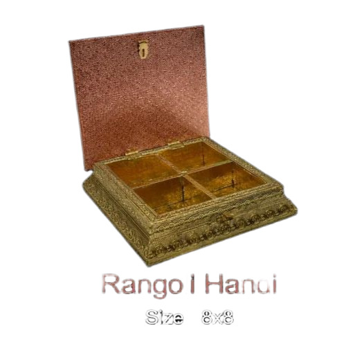 4 Compartment Wooden Dry Fruit Box