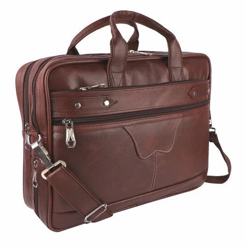Brown Leather Laptop Bag