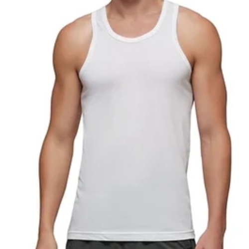 Men Vest - Cotton, Standard Size, White | Comfortable Fit, Neat Stitching, Timely Delivery