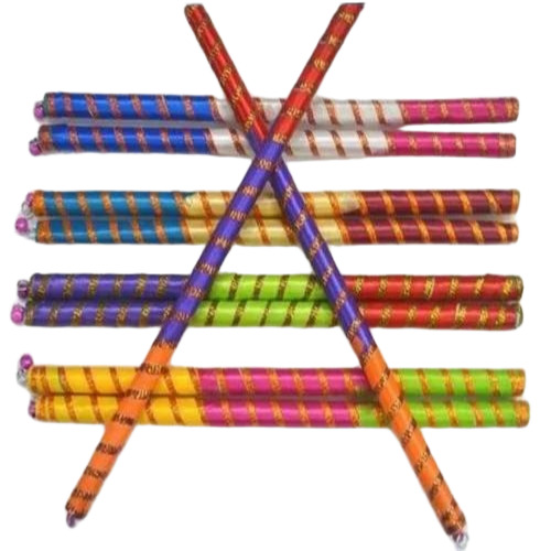 Multicolor Wooden Dandiya Sticks