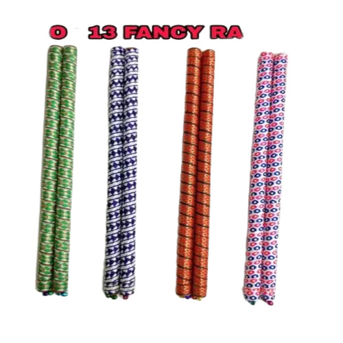 Navratri Wooden Dandiya Sticks - Wooden, Multicolor | Hand Painted, Smooth Finish, Lightweight