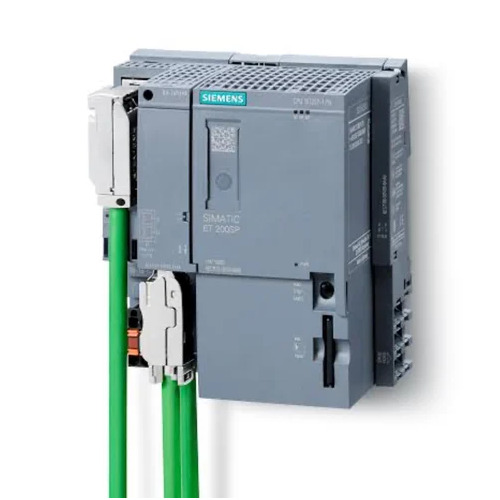 SIEMENS 6ES7510-1DJ01-0AB0 ET200SP CPU - Grey, 1 kg, 24V DC, IP20 | PROFINET, Modular I/O, Energy Efficient, DIN Rail Mounting
