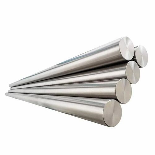 Ss 321 Stainless Steel Round Rod - Stainless Steel, Standard Size, Silver | Corrosion Resistant, Durable, A Grade Material
