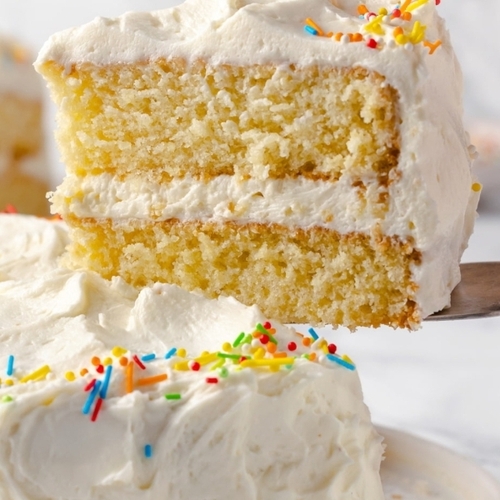Vanilla Cake - Shape: Piece