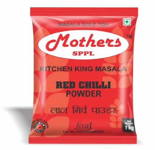 1 Kg Kashmiri Red Chilli Powder - 1 Kg, Red, Powder | Food Grade, Raw Processing, Spicy Taste, 12 Months Shelf Life